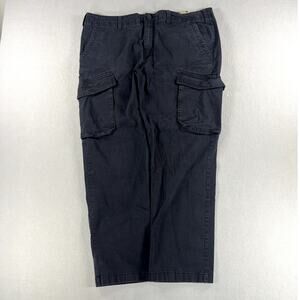 Timberland Cargo Modern Fit Workwear Pants Black Mens Size (38x29) Streetwear